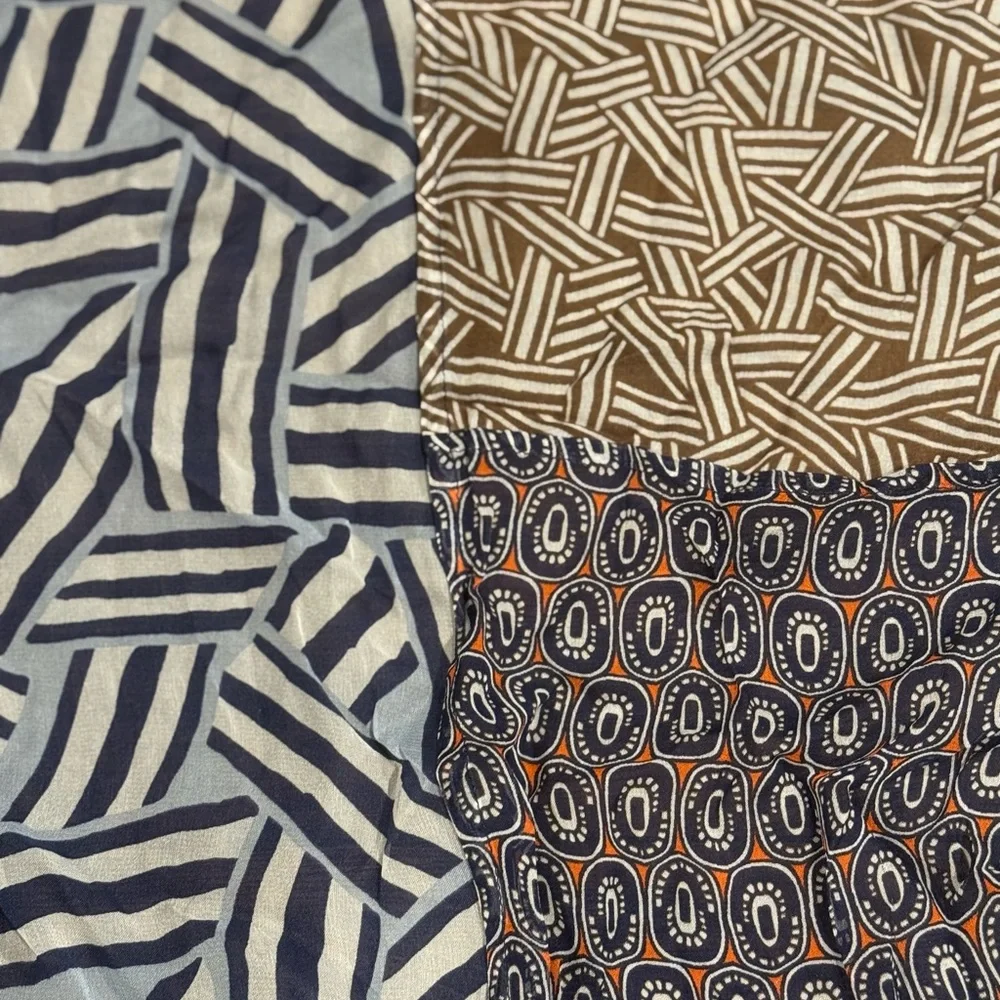 Diane Von Furstenberg: 💯 % Silk Scarf wrap Multi 🧣 OS - Picture 3 of 7